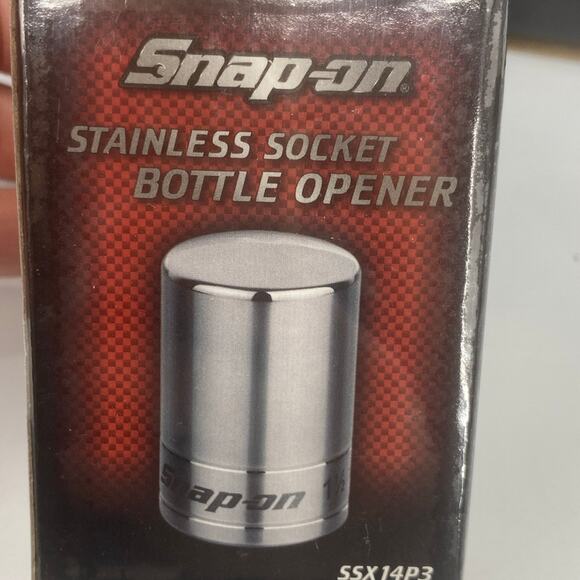 Snap-On Tools Bottle Opener Stainless Socket Bottle Opener SSX14P3 Novelty Item - Picture 4 of 8